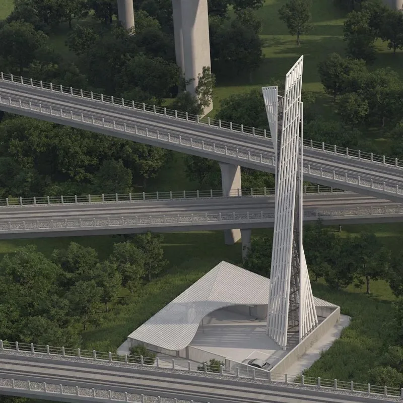 Menara Komunikasi Baja Sudut