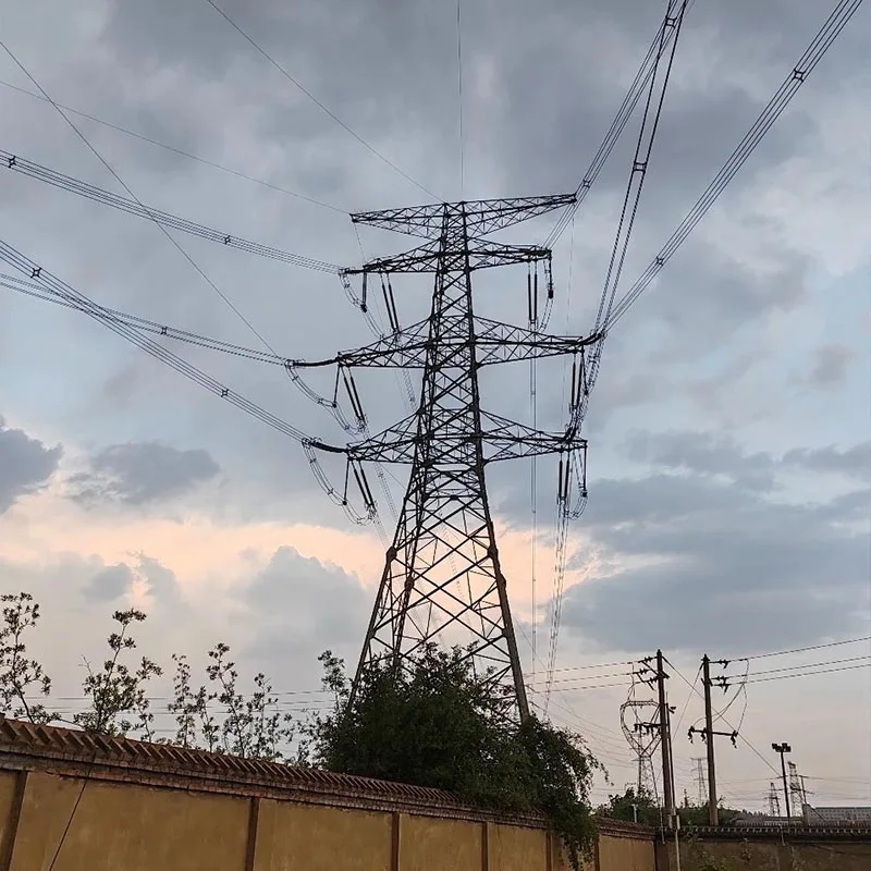 Menara Ketegangan Baja Sudut