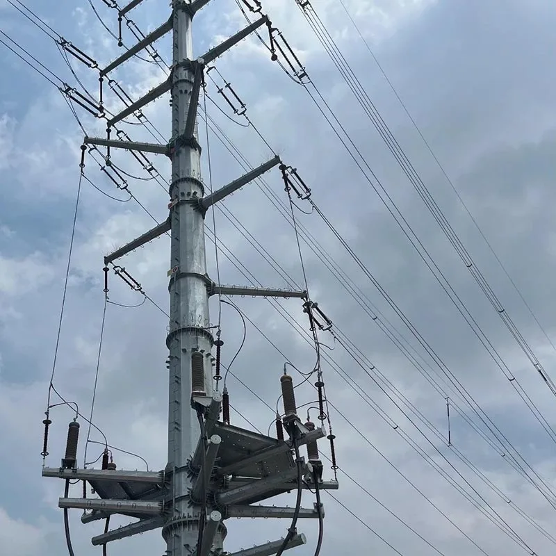 Tiang Riser Kabel Multi-Sirkuit