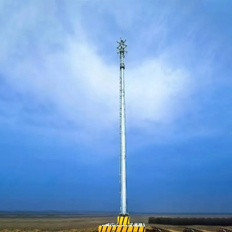 Menara Baja Berbentuk Tabung